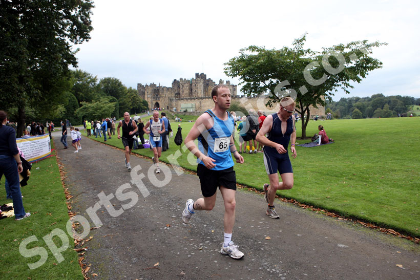 Alnwick Castle grounds, Bamburgh Triathlon
